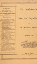 Ergebnisse der in dem Atlantischen Ocean von Mitte Juli bis Anfang November 1889 ausgeführten Plankton-Expedition der Humboldt-Stiftung. Auf Frund von gemeinschaftlichen Untersuchungen einer Reihe von Fach-Forschern Bd.2.F.f_cover