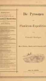 Ergebnisse der in dem Atlantischen Ocean von Mitte Juli bis Anfang November 1889 ausgeführten Plankton-Expedition der Humboldt-Stiftung. Auf Frund von gemeinschaftlichen Untersuchungen einer Reihe von Fach-Forschern Bd.2.E.b_cover