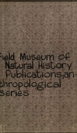 The Cheyenne Fieldiana, Anthropology, v. 9, no.1_cover