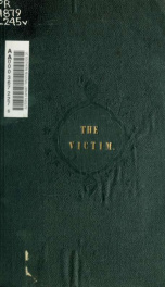 The victim, a tale of the "Lake of the four cantons."_cover