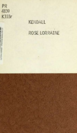 Rose Lorraine, and other poems_cover