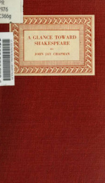 A glance toward Shakespeare_cover