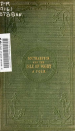 Southampton and the Isle of Wight; a poem in four books_cover