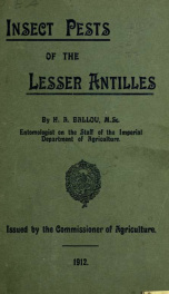 Insect pests of the Lesser Antilles_cover