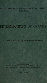 Determinations of gravity_cover