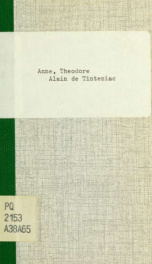 Alain de Tinteniac 1_cover