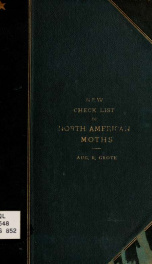 New check list of North American moths_cover