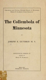 The collembola of Minnesota_cover