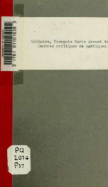 Oeuvres critiques et poétiques; extraits, avec une notice biographique, une notice historique et littéraire, des notes explicatives par Roger Petit_cover