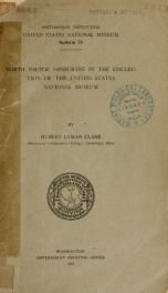 ... North Pacific ophiurans in the collection of the United States National museum_cover