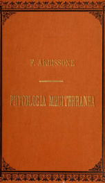 Phycologia mediterranea pt.1_cover