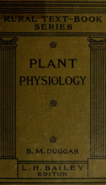 Plant physiology, with special reference to plant production_cover