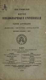 Polybiblion; revue bibliographique universelle v.56 n.02_cover