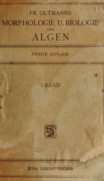 Morphologie und Biologie der Algen Band I_cover