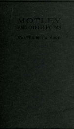 Motley, and other poems_cover