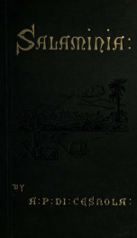 Salaminia (Cyprus) the history, treasures, & antiquities of Salamis in the island of Cyprus_cover