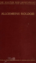 Allgemeine Biologie;_cover