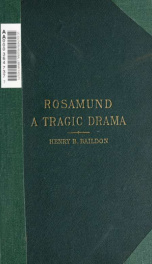 Rosamund, a tragic drama_cover