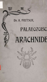 Palaeozoische Arachniden_cover