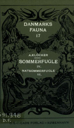 Danmarks fauna; illustrerede haandbøger over den danske dyreverden.. 17_cover