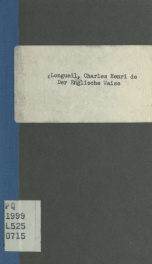 Der Englische Waise; ein Schauspiel in ungebundener Rede und drey Aufzügen_cover
