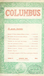 Columbus; rivista italo-americano v.24 n.03_cover