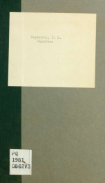 Valmiers; ou, L'empire des préjugés; drame en prose et en cinq actes_cover