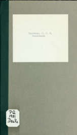 Romanowski; ou, Les Polonais dans la Russie-Blanche; mélodrame en trois actes_cover