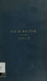 Rapport sur des recherches relatives à la vie de Molière_cover