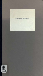 Beiheft zur Festschrift der 75. Versammlung Deutscher Naturforscher und Ärzte, Cassel, 1903_cover