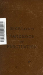 Punctuation, and other typographical matters : for the use of printers, authors, teachers, and scholars_cover