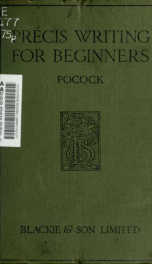 Précis writing for beginners_cover