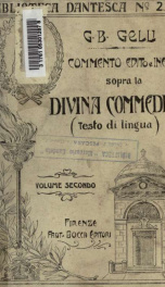 Commento edito e inedito sopra la Divina Commedia (testo di lingua) 2_cover