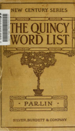 The Quincy word list_cover