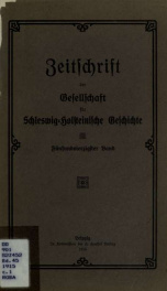 Zeitschrift der Gesellschaft für Schleswig-Holsteinische Geschichte 45_cover