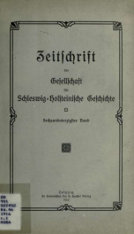 Zeitschrift der Gesellschaft für Schleswig-Holsteinische Geschichte 46_cover