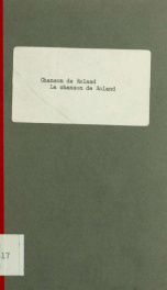 La chanson de Roland. Genauer Abdruck der Venetianer Handschrift IV, besorgt von Eugen Kölbing_cover