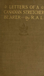 Letters of a Canadian stretcher bearer_cover
