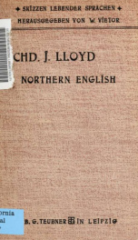Northern English : phonetics, grammar, texts_cover