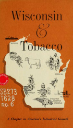 Tobacco history series; [a chapter in America's industrial growth]_cover