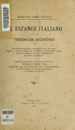 El estanco italiano ante los tribunales argentinos_cover