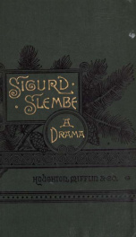 Sigurd Slembe, a dramatic trilogy_cover