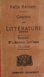 Cours de littérature à l'usage des divers examens 12-14_cover