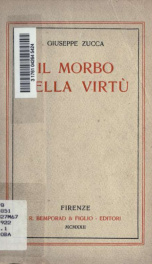 Il morbo della virtù : novelle_cover