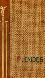 Pleiades Club year book_cover