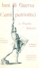 Inni di guerra e canti patriottici del popolo italiano_cover