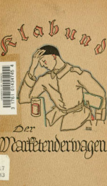 Der Marketenderwagen, ein Kriegsbuch von Klabund_cover