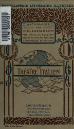 Le théâtre italien. Préf. de Ugo Capponi. Avec une étude sur le théâtre italien en France par Charles Simond_cover