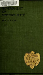 A manual of civil government; designed especially for use in the schools of New York State_cover