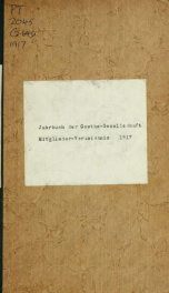 Mitgliederverzeichnis 1917_cover